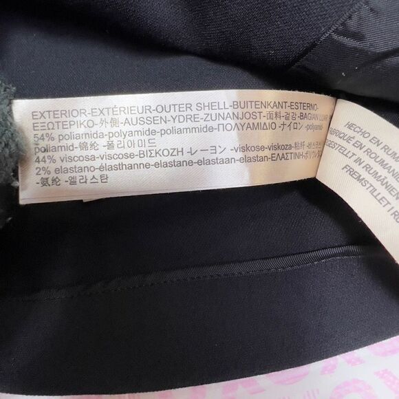 Women’s Massimo Dutti KNIT CARDIGAN WITH ZIP sz 4 Black MSRP $119 - Picture 9 of 12